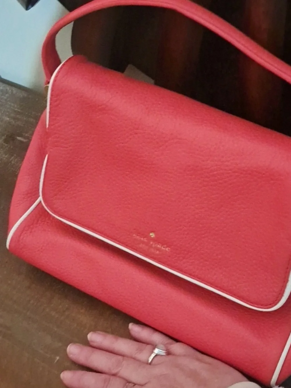 Kate Spade Coral Shoulder Bag and Wallet